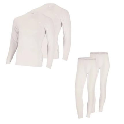Sous-vêtement thermique pour homme. Comprend 4 pantalons et 4 t-shirts.