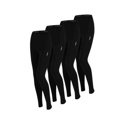 Thermoleggings Baselayer Damen 4er-Pack