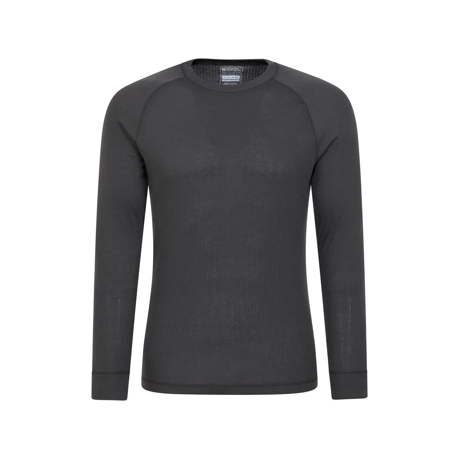 Mountain Warehouse Mens Talus Round Neck Long-Sleeved Thermal Top