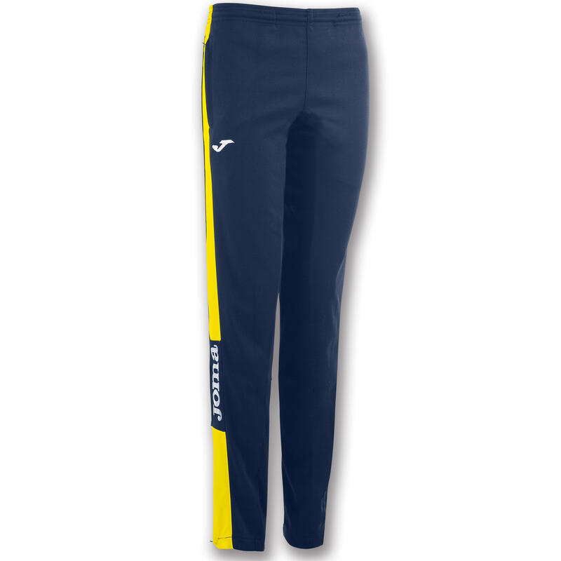 Pantalon Football Femme Joma Championship IV Bleu Marine