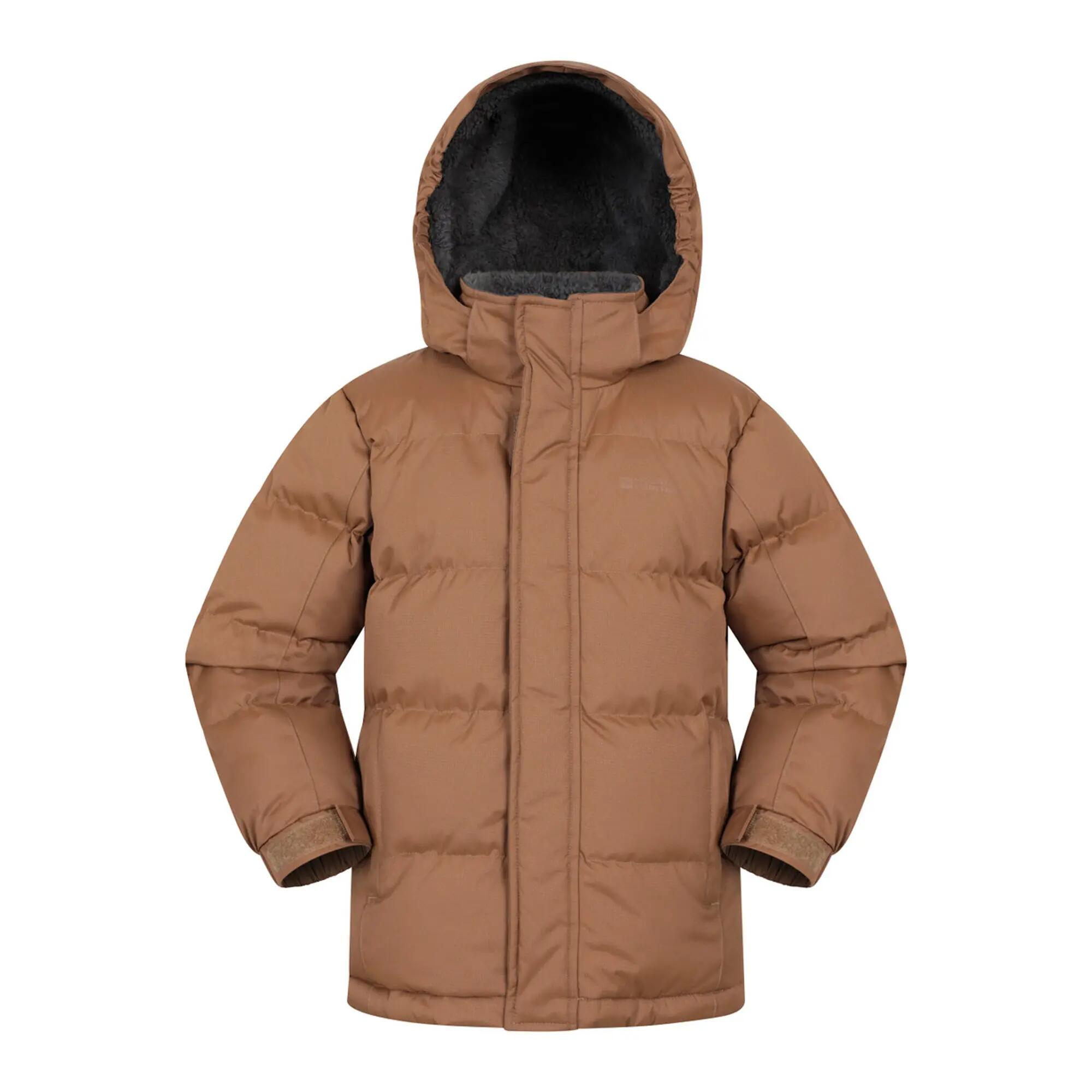 Mountain Warehouse Childrens/Kids Snow Borg Lined Thermal Padded Jacket