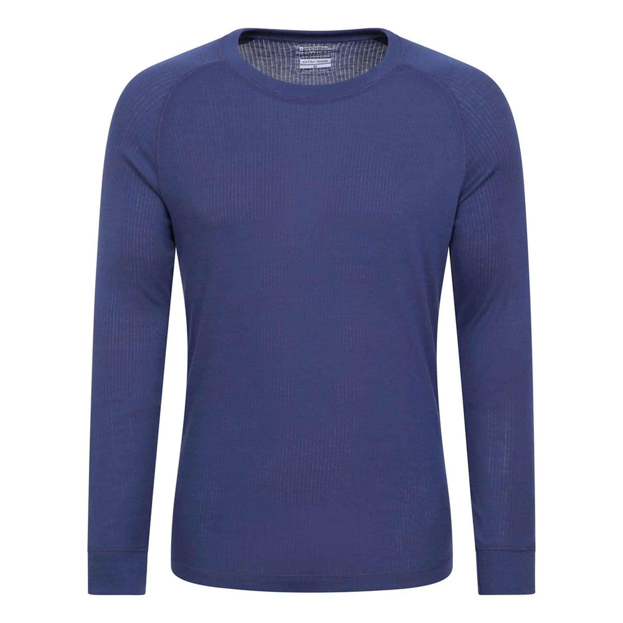 Mountain Warehouse Mens Talus Round Neck Long-Sleeved Thermal Top