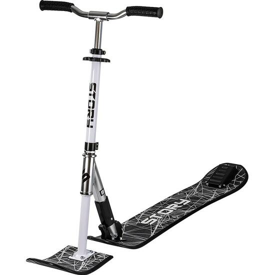 Schnee-Sccoter Stunt Deluxe, weiß
