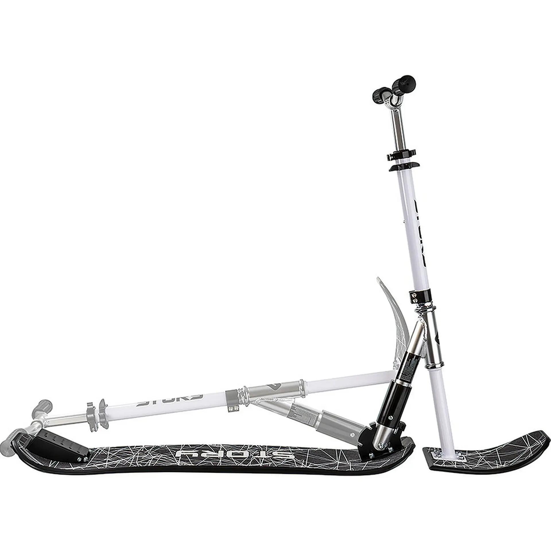 Schnee-Sccoter Stunt Deluxe, weiß 4/4