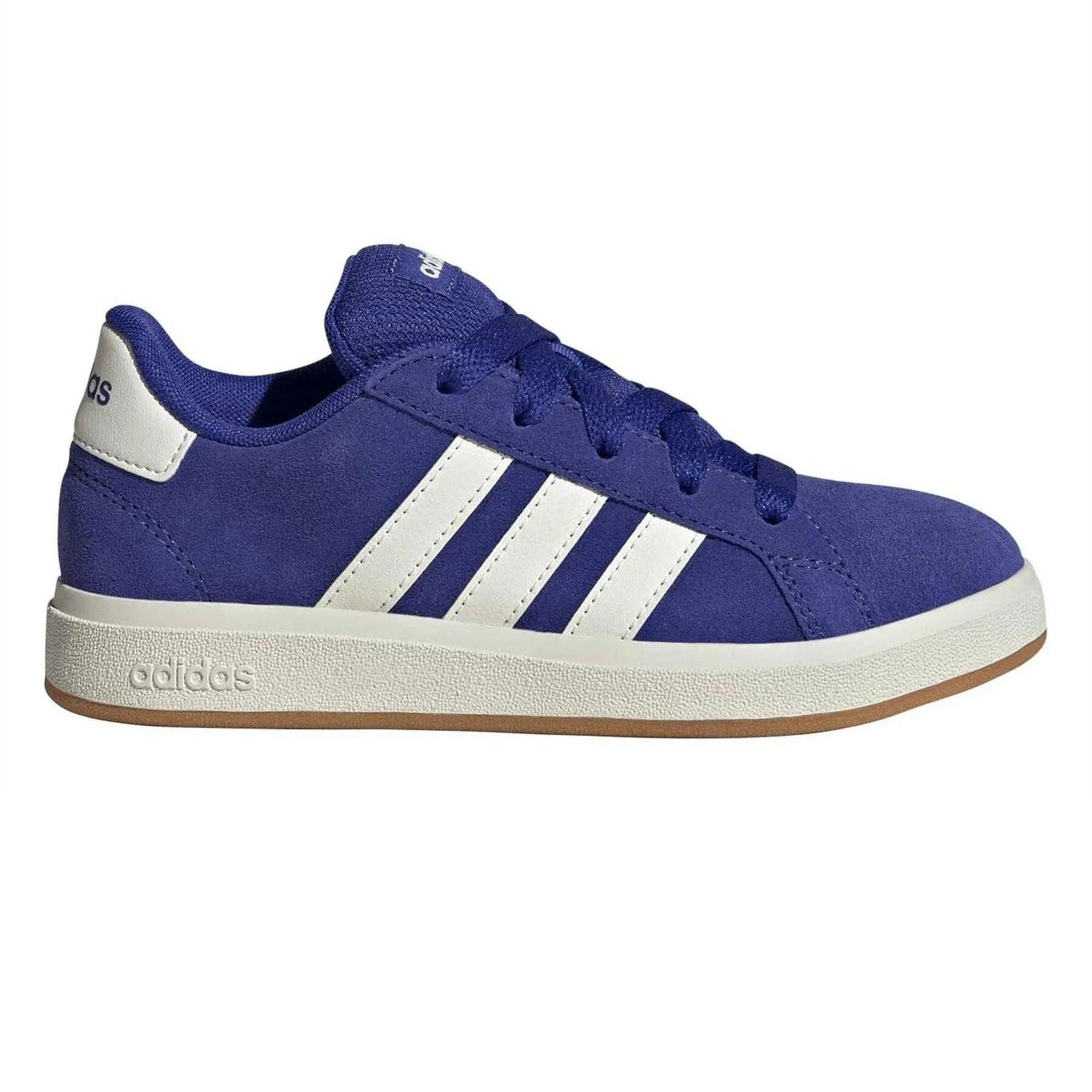 Adidas Childrens/Kids Grand Court Suede Trainers