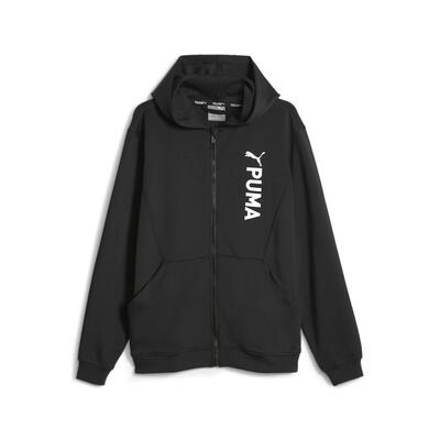 Felpa con cappuccio FZ a doppia maglia PUMA da uomo