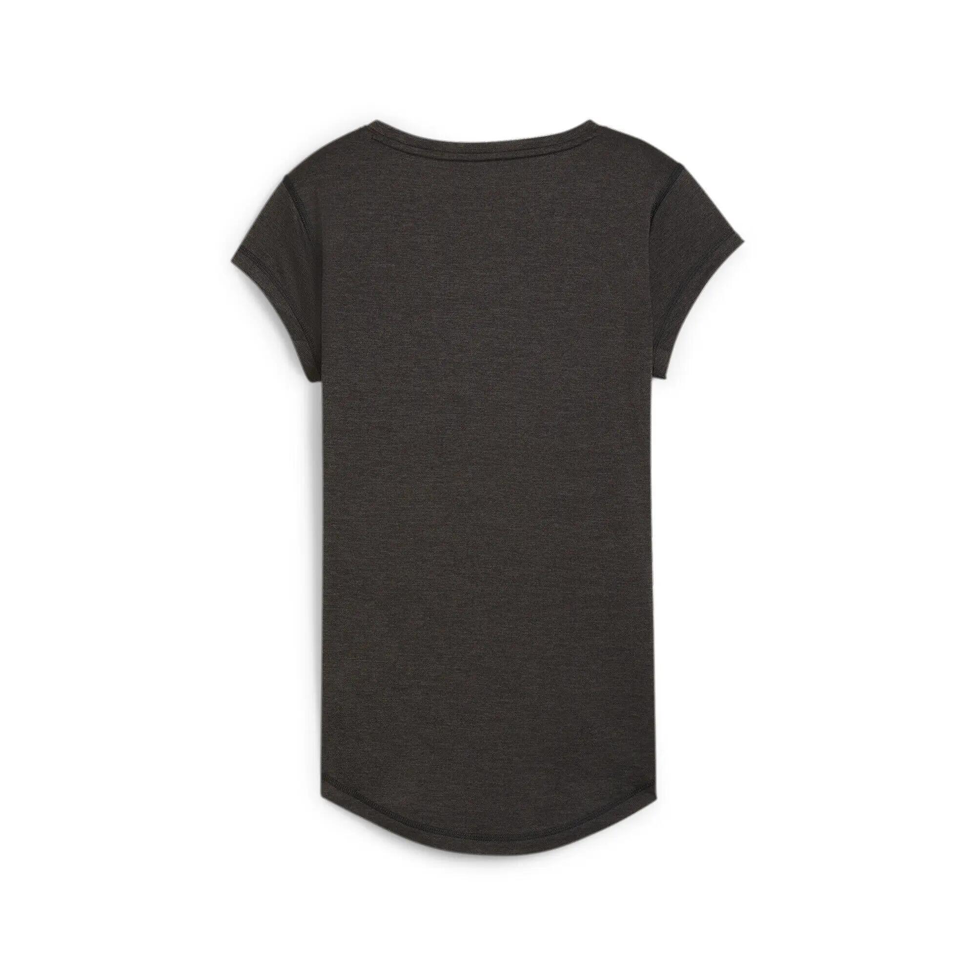 Puma Damen T-Shirt TRAIN FAV HEATHER CAT TEE Small Cat 526226 2/3