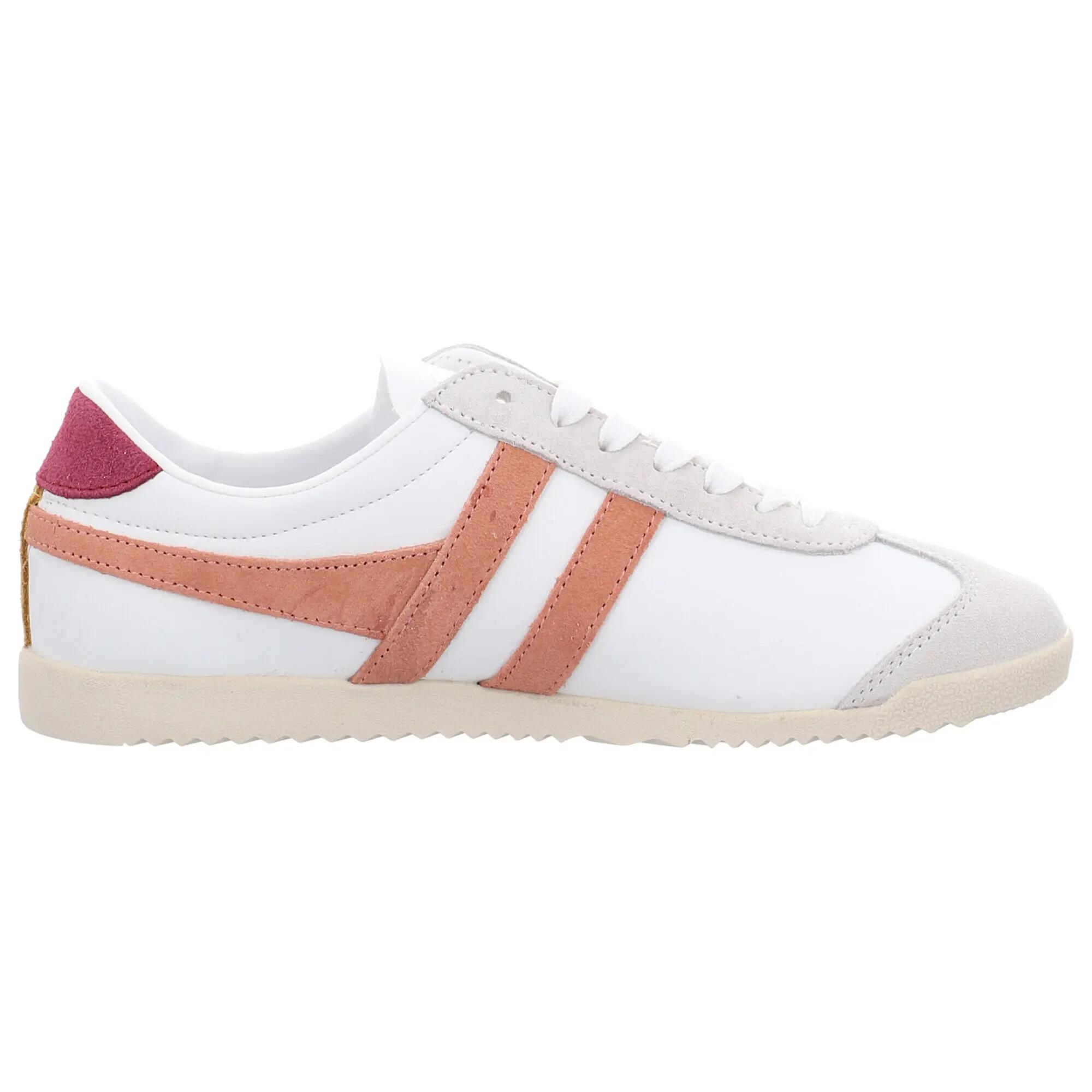Gola női CLA366-XU alacsony szárú sneaker, valódi bőr, fehér 4/5