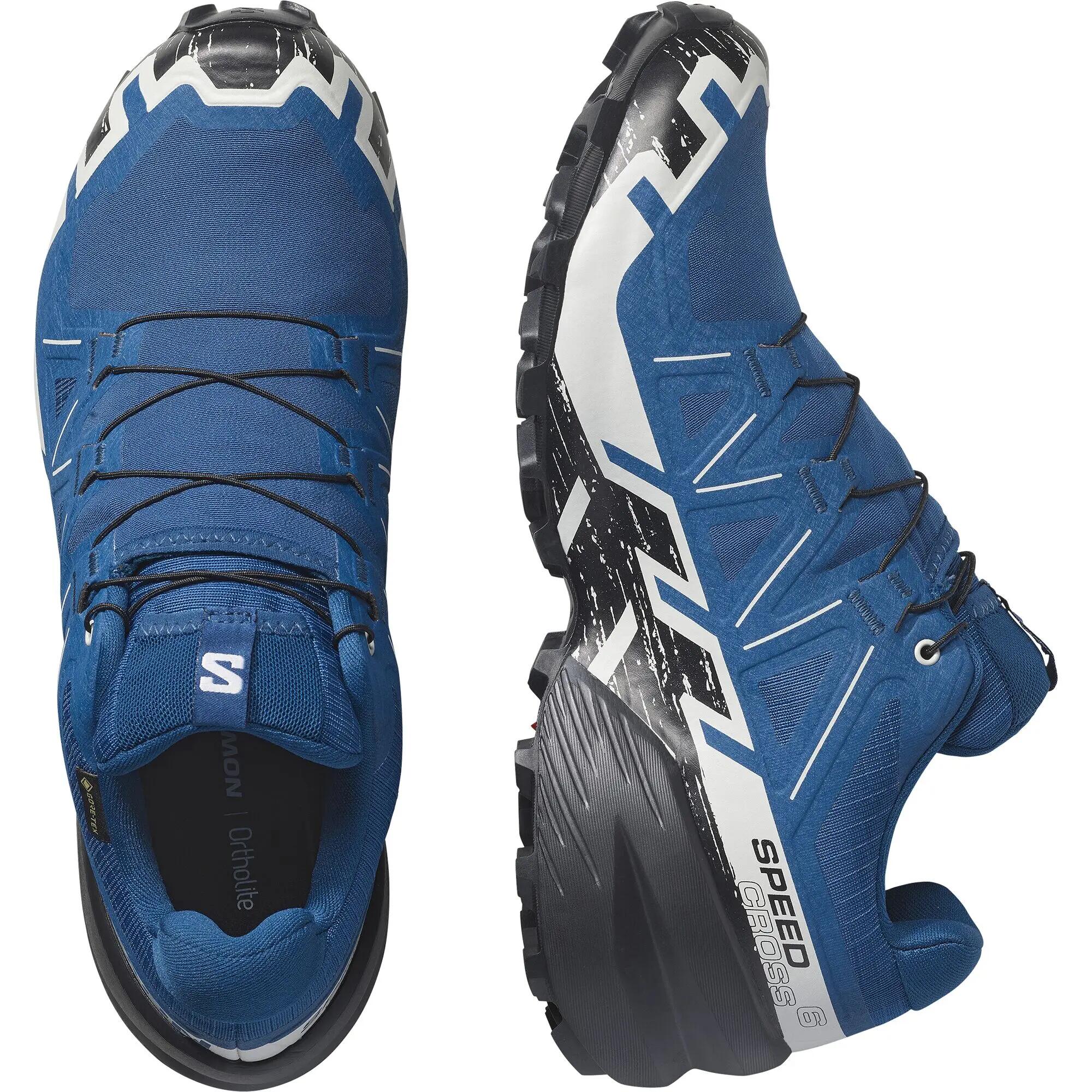 SALOMON Speedcross 6 GTX - Chaussures basses étanches denim bleu 5/6