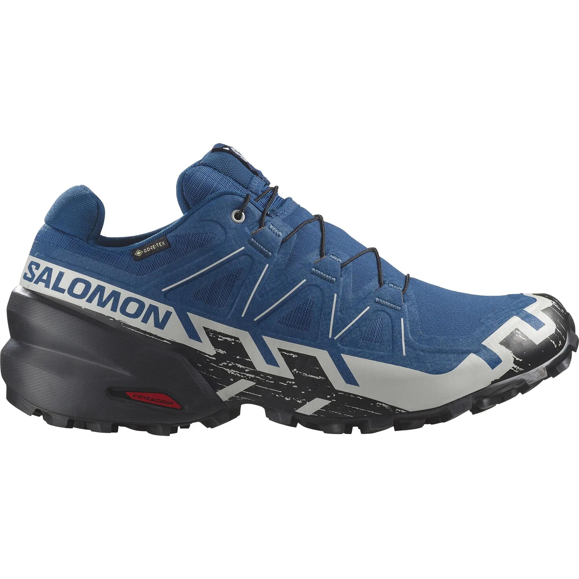 SALOMON Speedcross 6 GTX - Chaussures basses étanches denim bleu 4/6