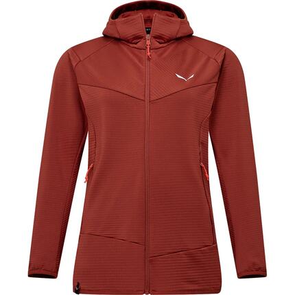 Veste de randonnée à capuche zippée femme Salewa Puez Altavia