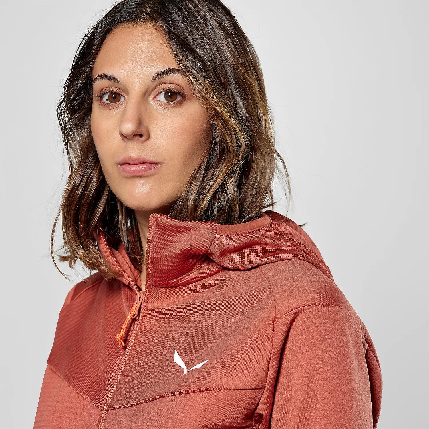 Veste de randonnée à capuche zippée femme Salewa Puez Altavia 5/5