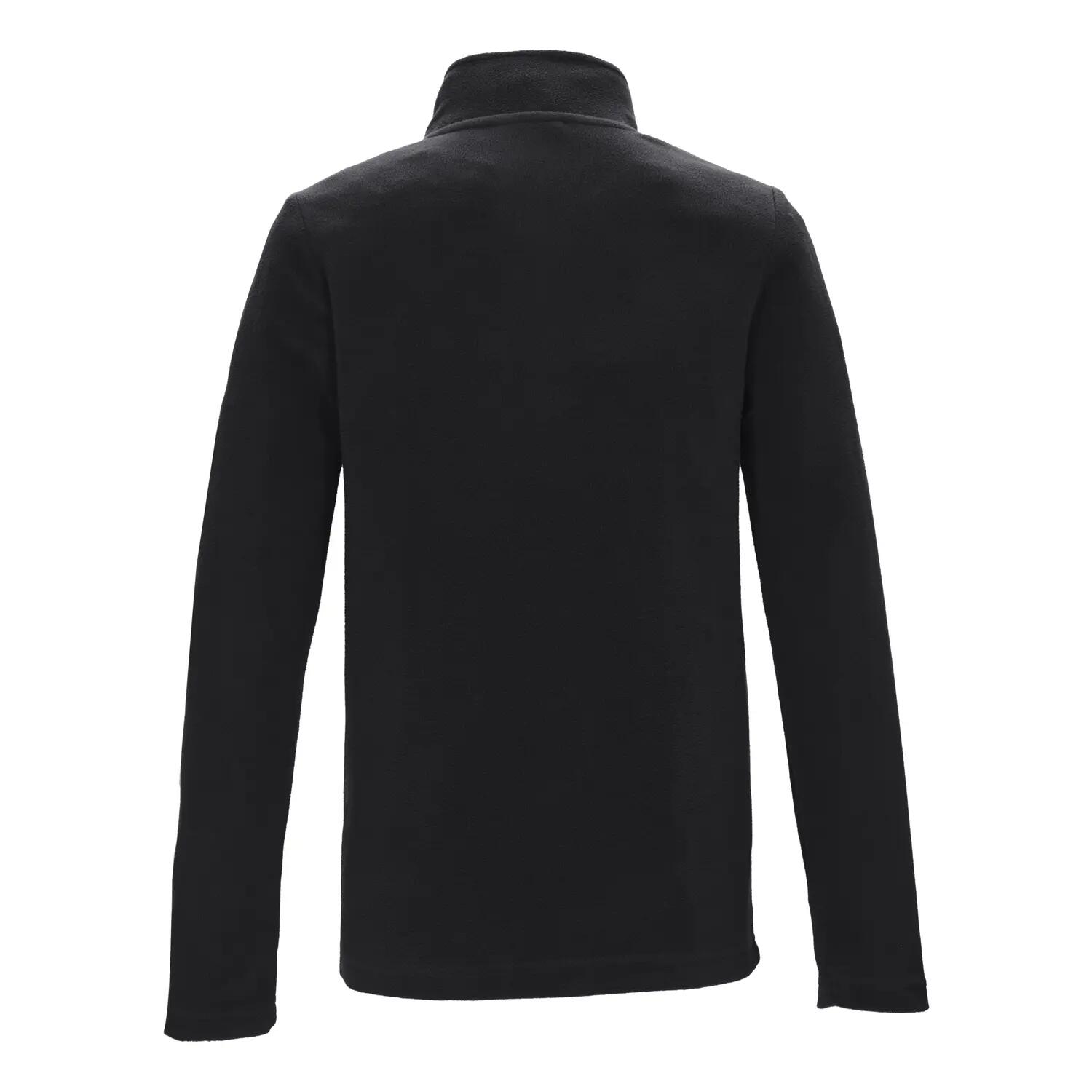 Kinder Fleeceshirt Fleeceshirt mit Stehkragen 2/2