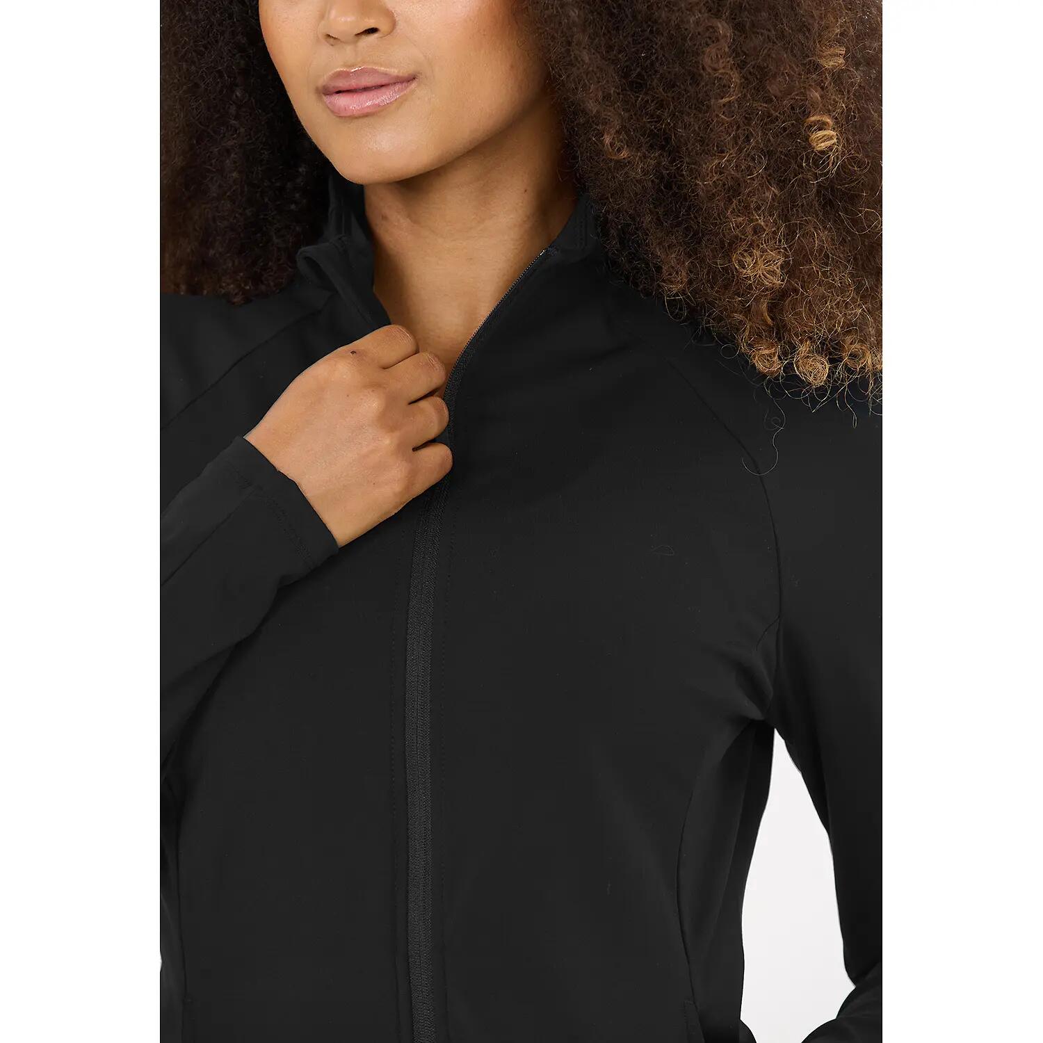 Damen Full-Zip-Pullover Athlecia Emarri 5/8