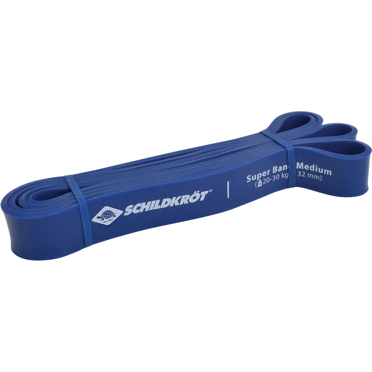 Fascia elastica fitness Super Band a media resistenza (20-30 kg) 4/7