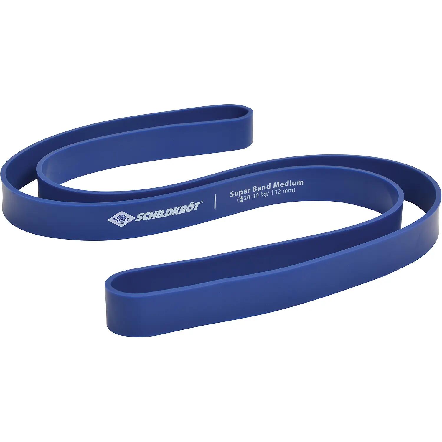 Fascia elastica fitness Super Band a media resistenza (20-30 kg) 3/7