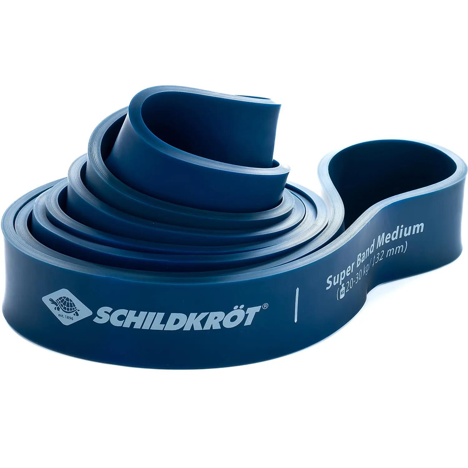 Fascia elastica fitness Super Band a media resistenza (20-30 kg) 2/7