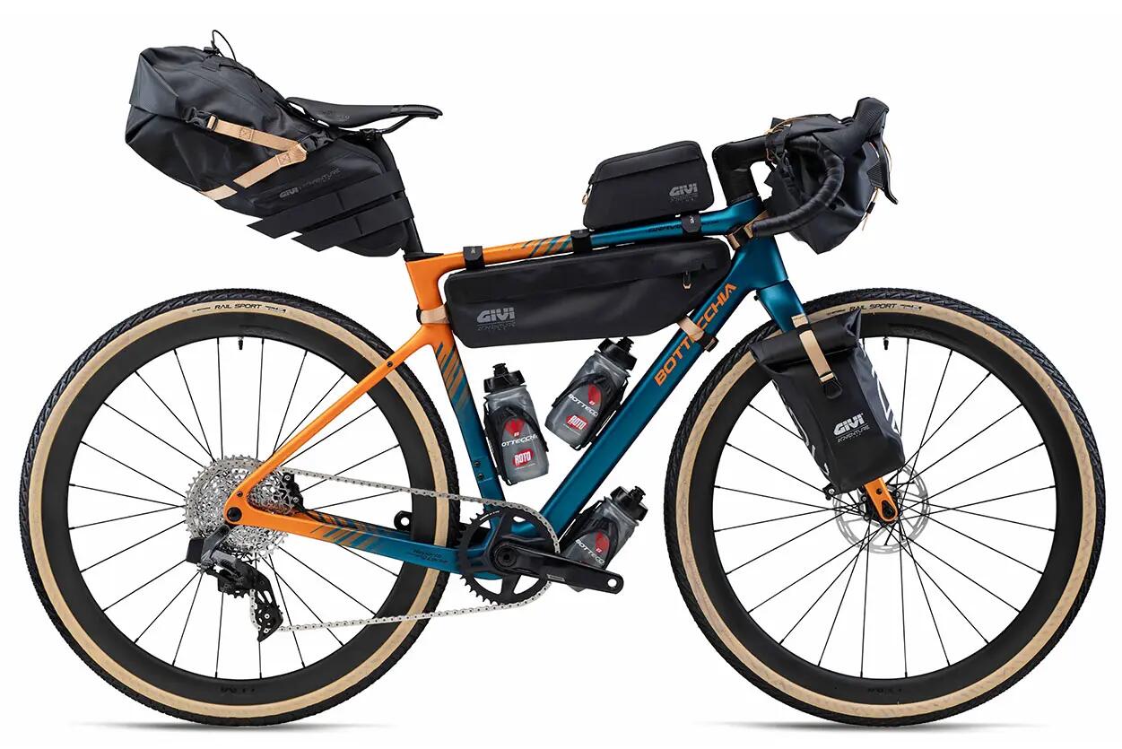 Vélo gravel Bottecchia OVERLAND Shimano GRX610 12V carbone 700x40 3/5