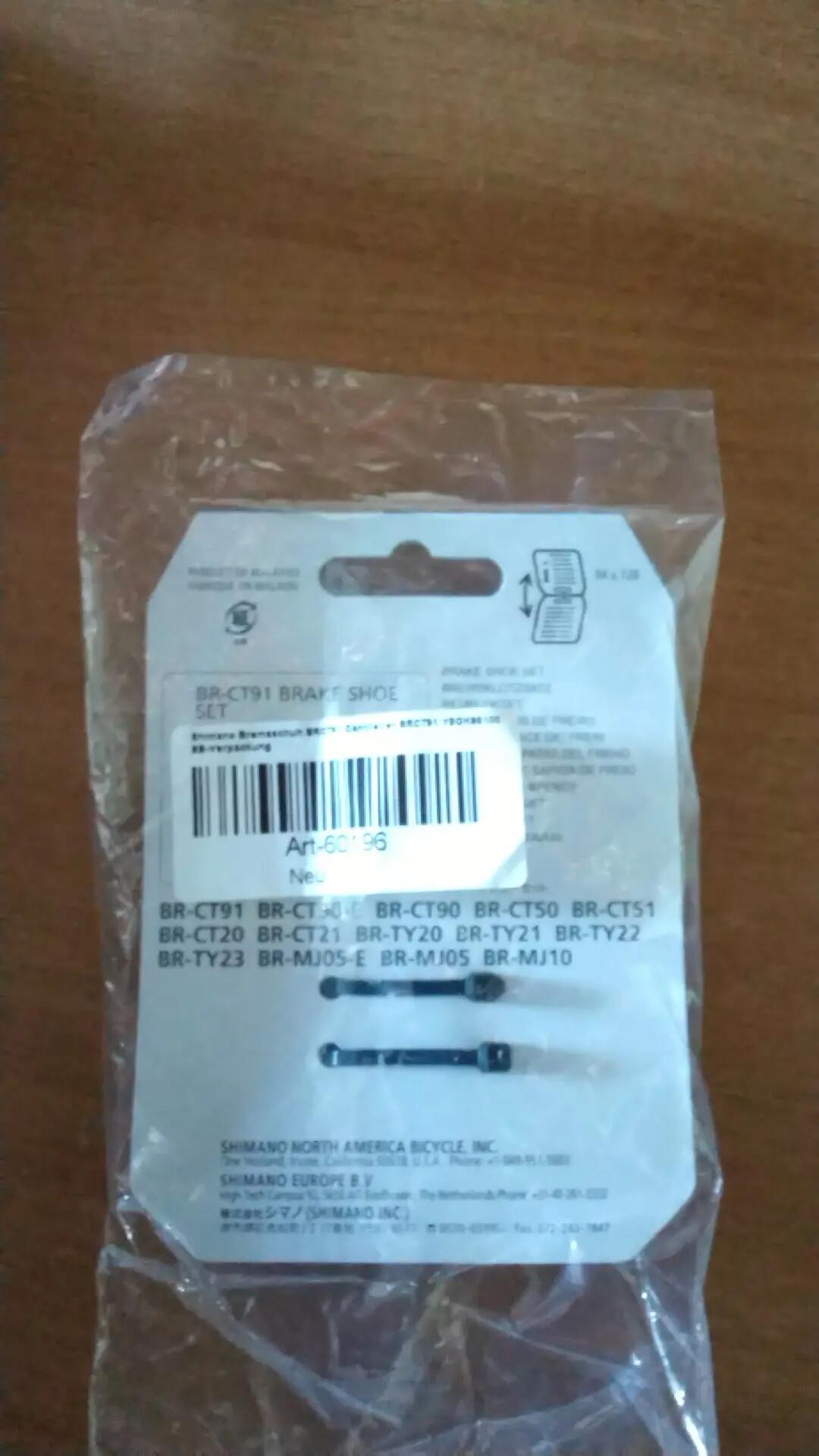 Shimano Bremsbeläge Canti CT91 CT50 - 10 Paare in der Box 4/7