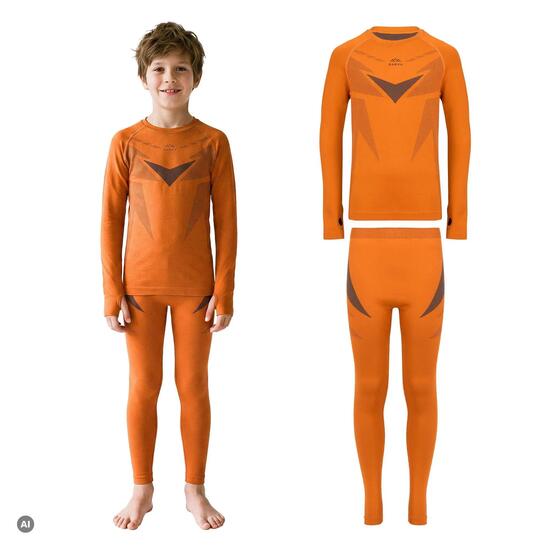Thermo-ondergoed voor kinderen KADVA ALPINESTEP THERMO LIGHT PLUS JR SET