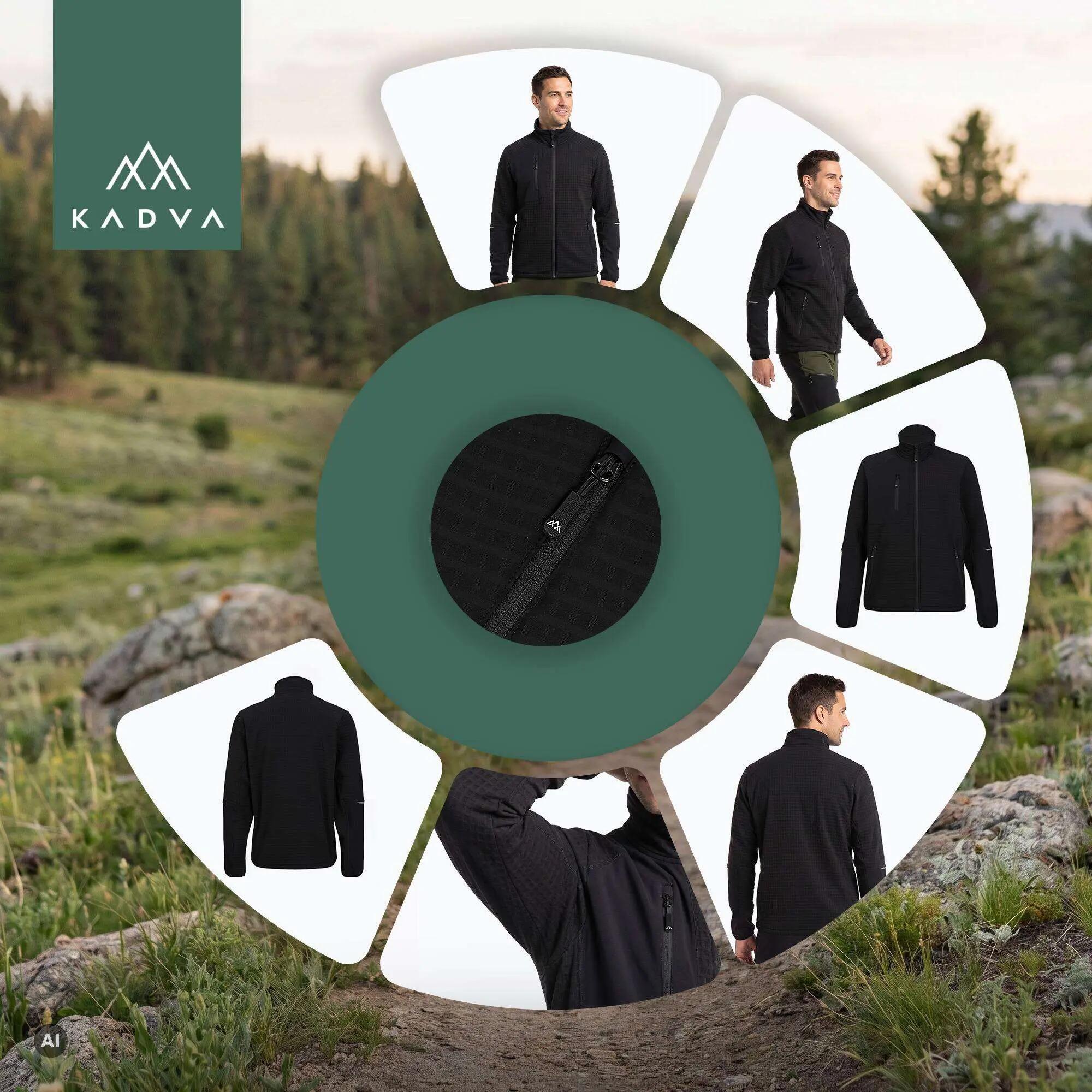 Herren-Trekkingpullover KADVA ForPeak WP 5/7
