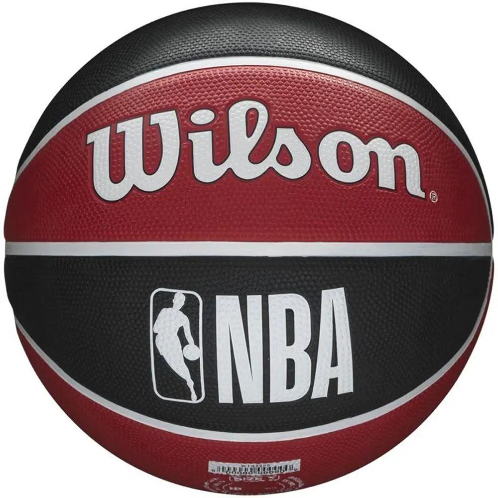 Pallacanestro Chicago Bulls Wilson NBA Team Nero Rosso 7 2/3