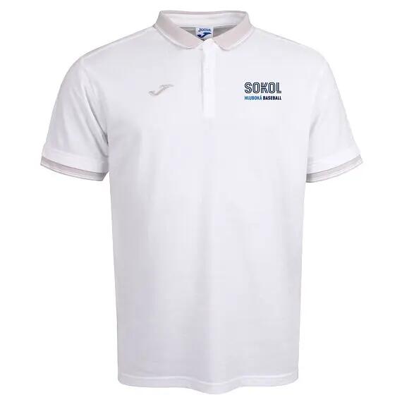 Polo Manches Courtes Homme Joma Bali II Blanc 2/3