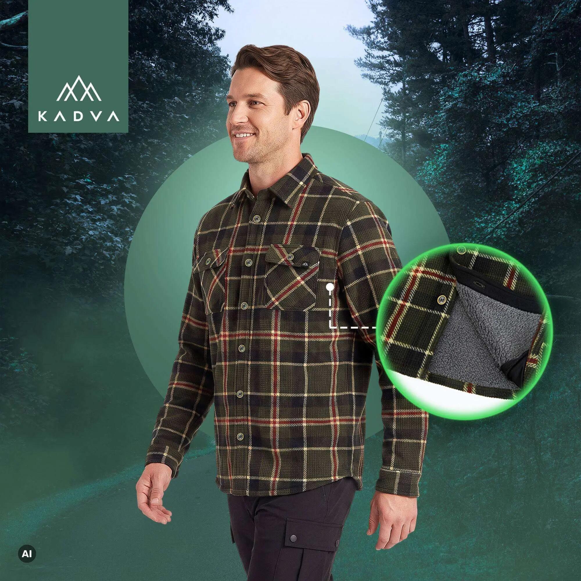 Casaco de trekking masculino KADVA Walkora 3/7