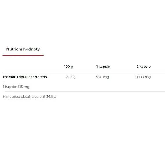 Nutrend Tribulus Terrestris- 60 Caps 2/3