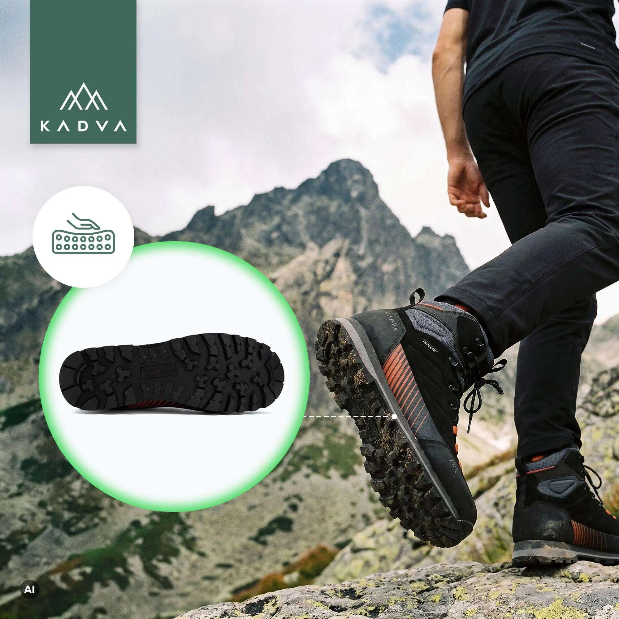 Herren-Trekkingschuhe KADVA Nevra Mid WP 3/7