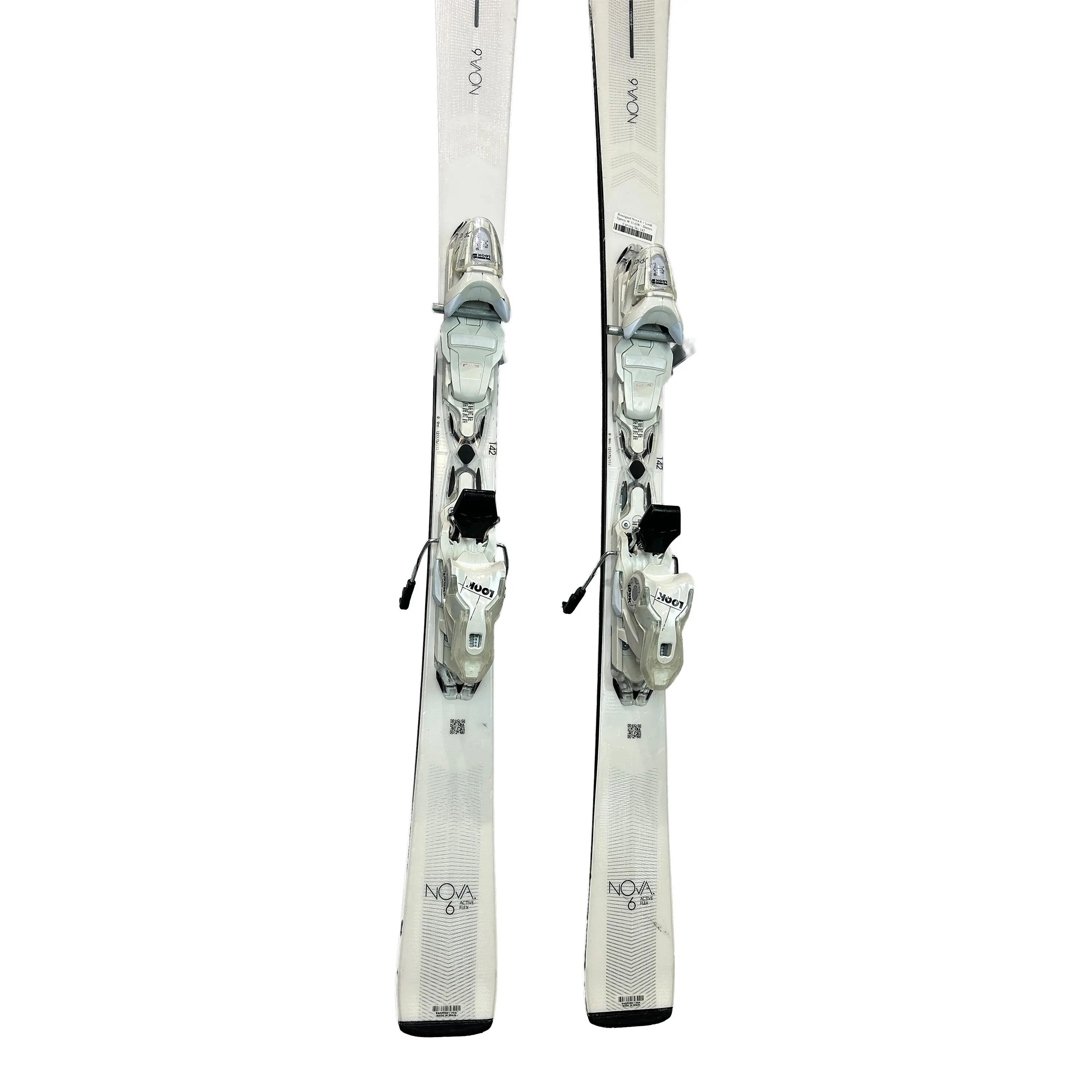 Tweedehands - Ski's Nova 6 + Look Xpress W 11 GW - Da Carving Ski-142 4/6