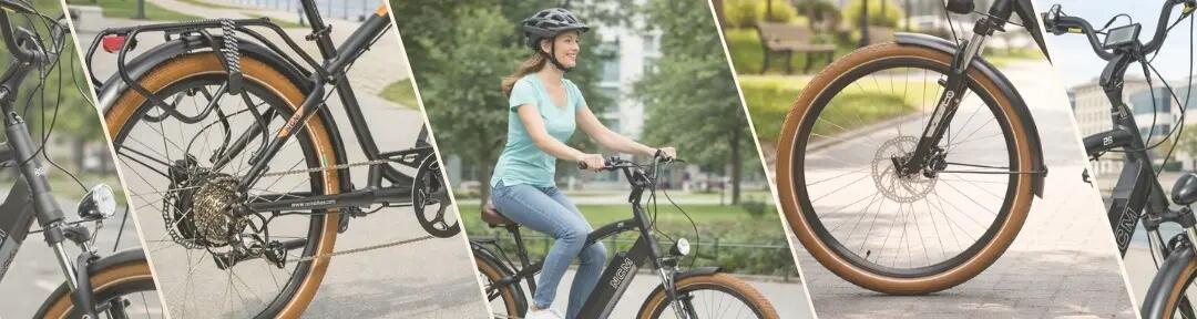 Rower elektryczny miejski 26" miami 26", 24 biegów 13/15