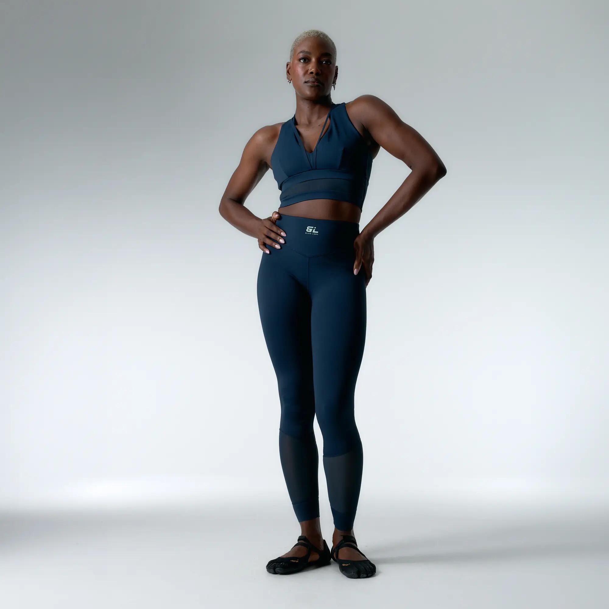 Leggings sportivi Deep Line  da donna Black Limba 5/6