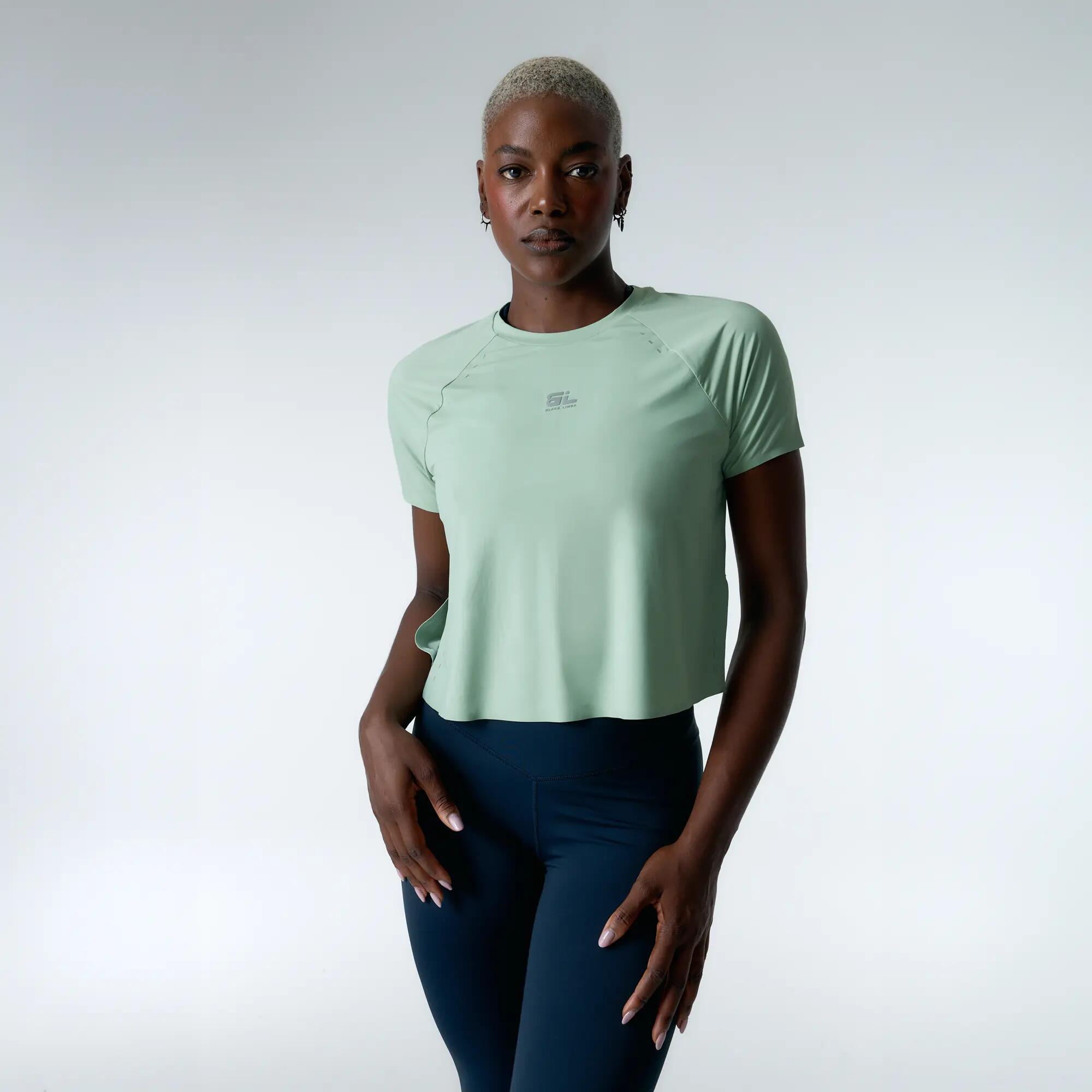 Ensemble de sport Top+Legging Boost & Aqualine  pour femmes Black Limba 2/6