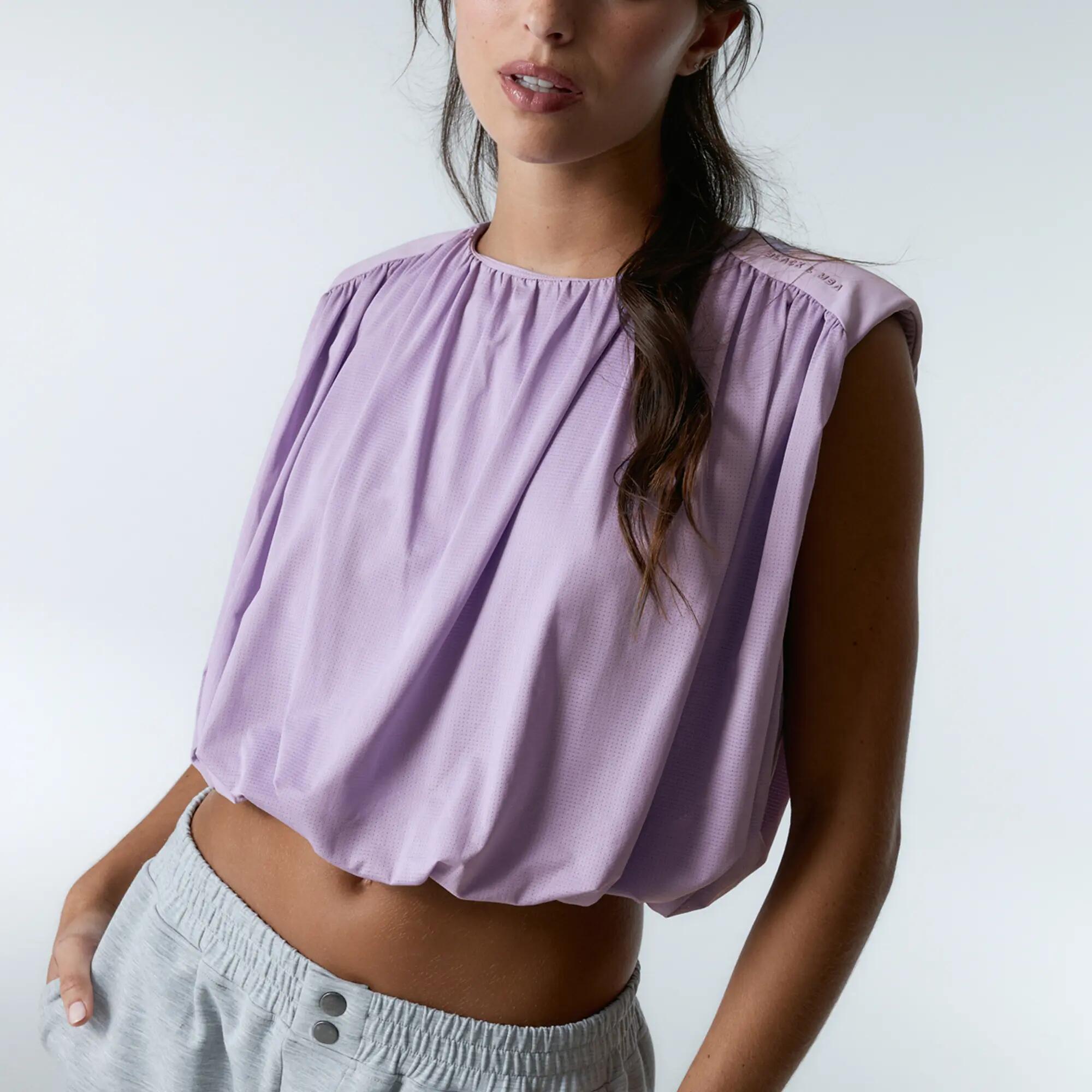 T-shirt desportiva Gather das mulher Black Limba 5/6