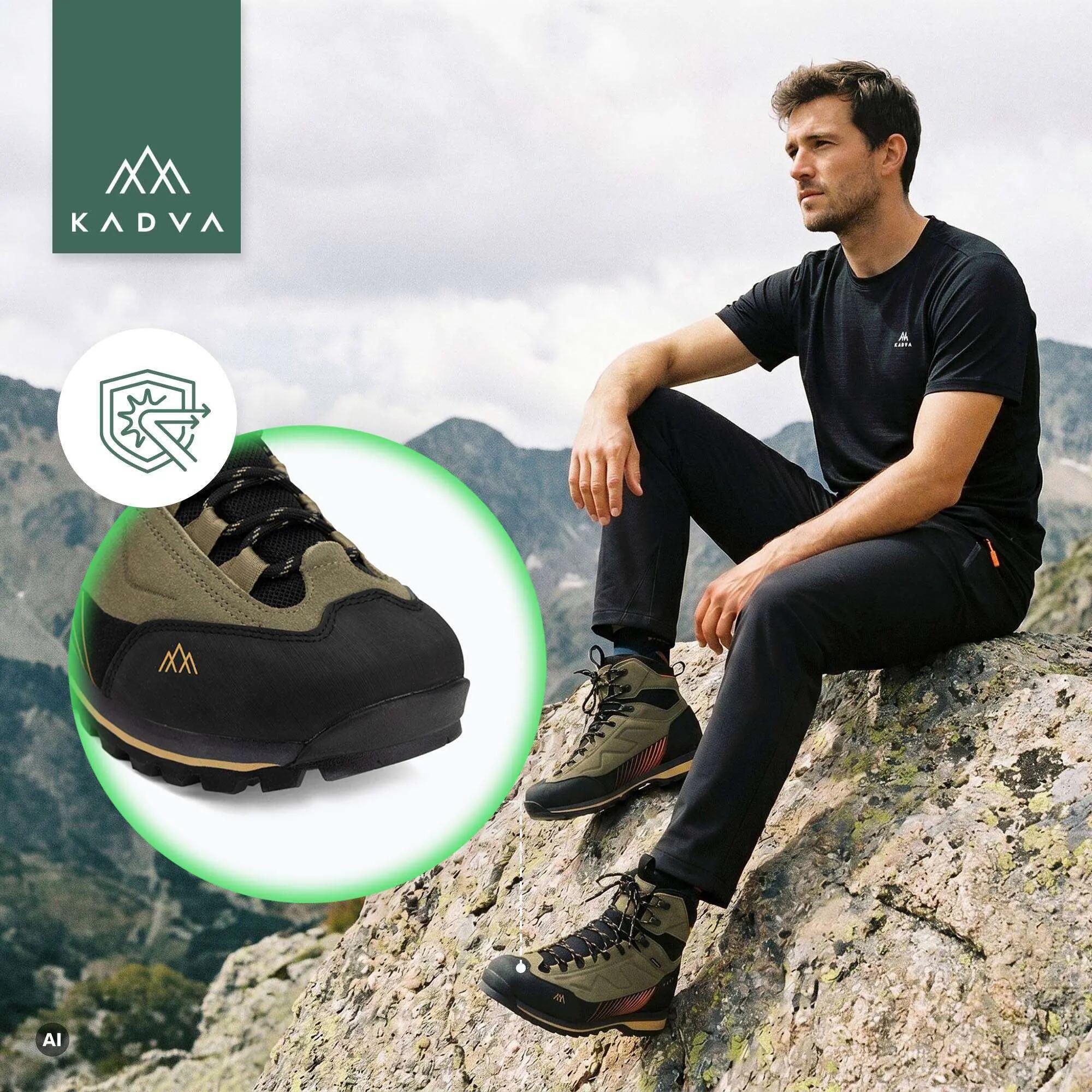 Herren-Trekkingschuhe KADVA Nevra Mid WP 4/7