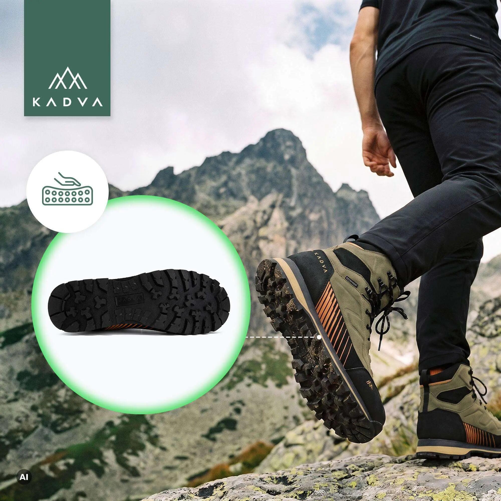 Herren-Trekkingschuhe KADVA Nevra Mid WP 3/7