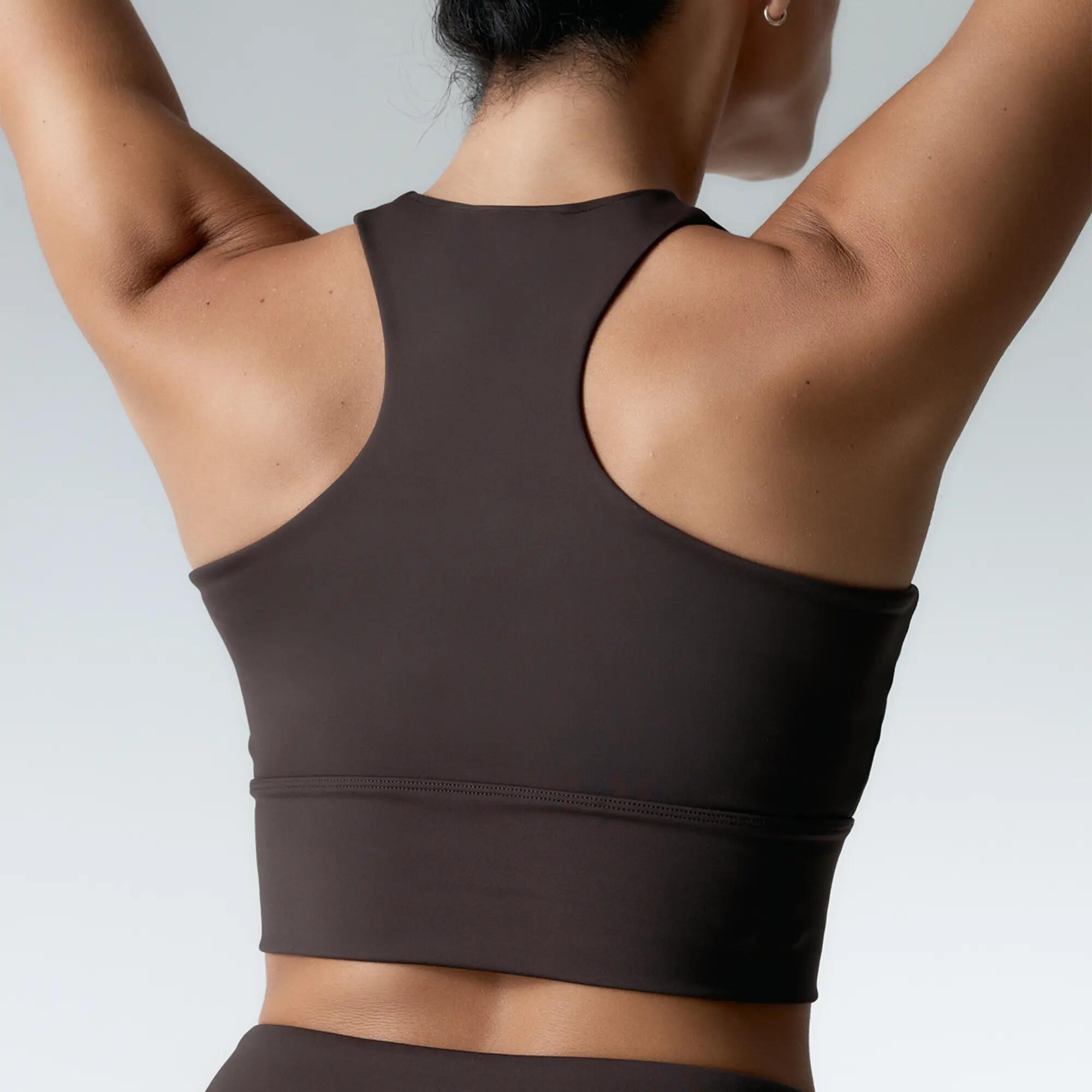 Conjunto deportivo Top + Legging Diardi & Ica Compresivo de mujer Black Limba 5/6