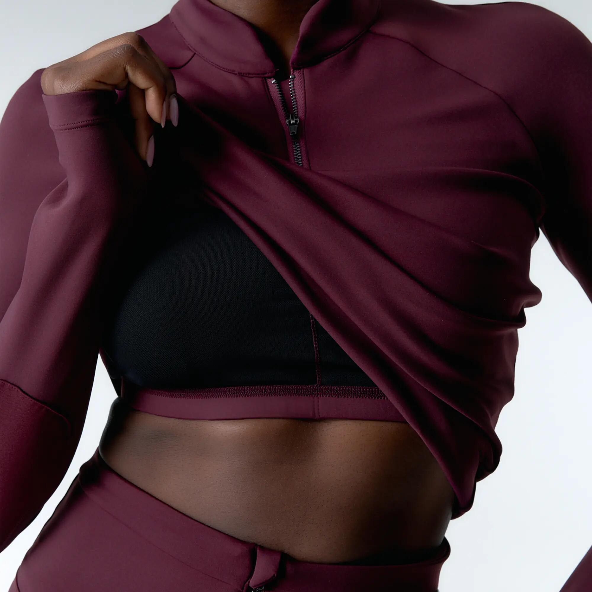 Ensemble de sport Top+Legging Peak Motion  pour femmes Black Limba 5/6