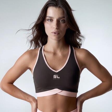 Brassière de sport Shape Pulse pour femmes Black Limba