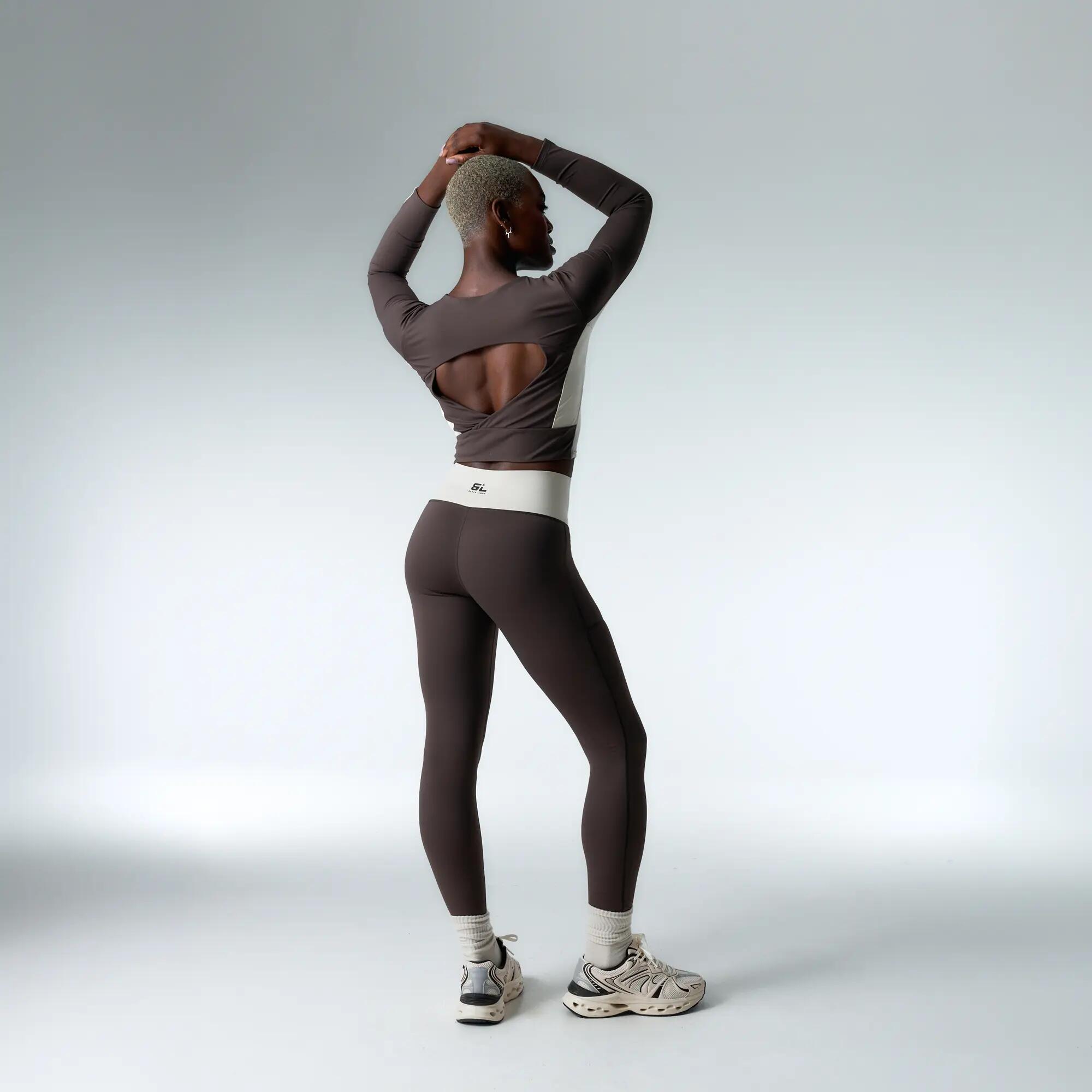 Leggings sportivi Twist  da donna Black Limba 6/6