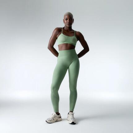 Ensemble de sport Top+Legging Core Form pour femmes Black Limba