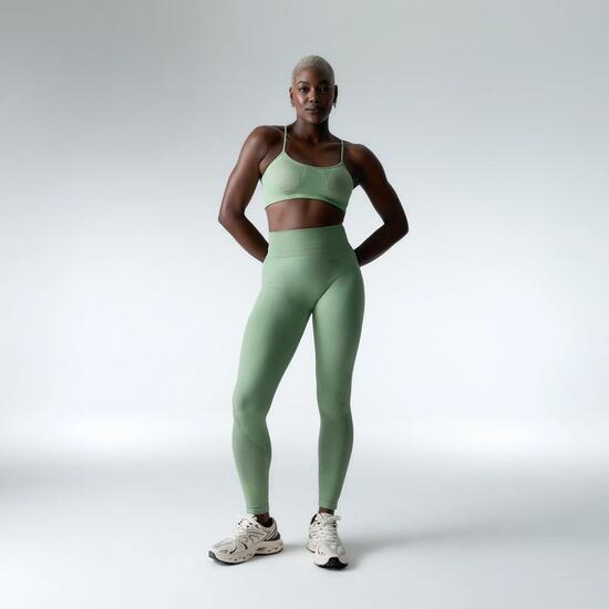 Ensemble de sport Top+Legging Core Form pour femmes Black Limba