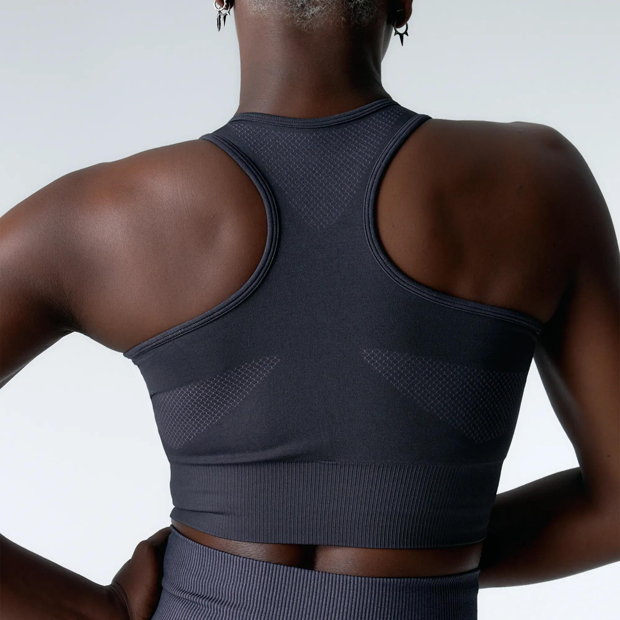 Ensemble de sport Top+Legging Flex Form  pour femmes Black Limba 5/6