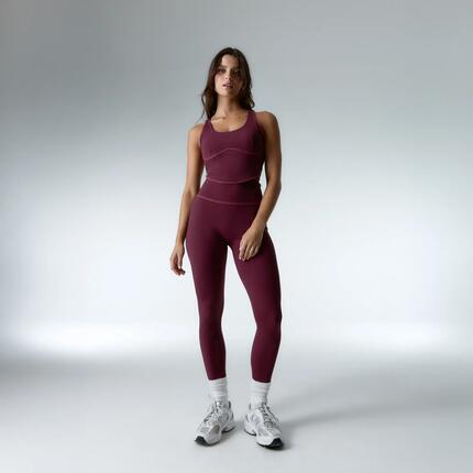 Ensemble de sport Top+Legging Drive Line pour femmes Black Limba