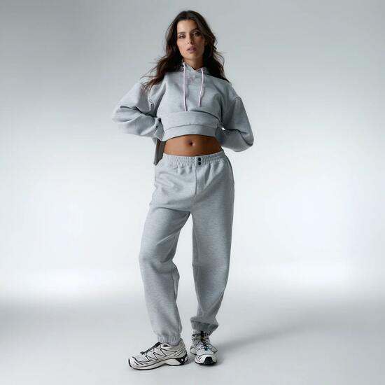 Ensemble de sport Top+Legging Moon & Cloud pour femmes Black Limba