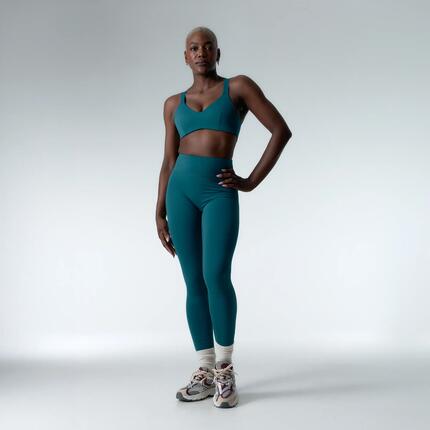 Ensemble de sport Top+Legging Impact Line Compressive pour femmes Black Limba