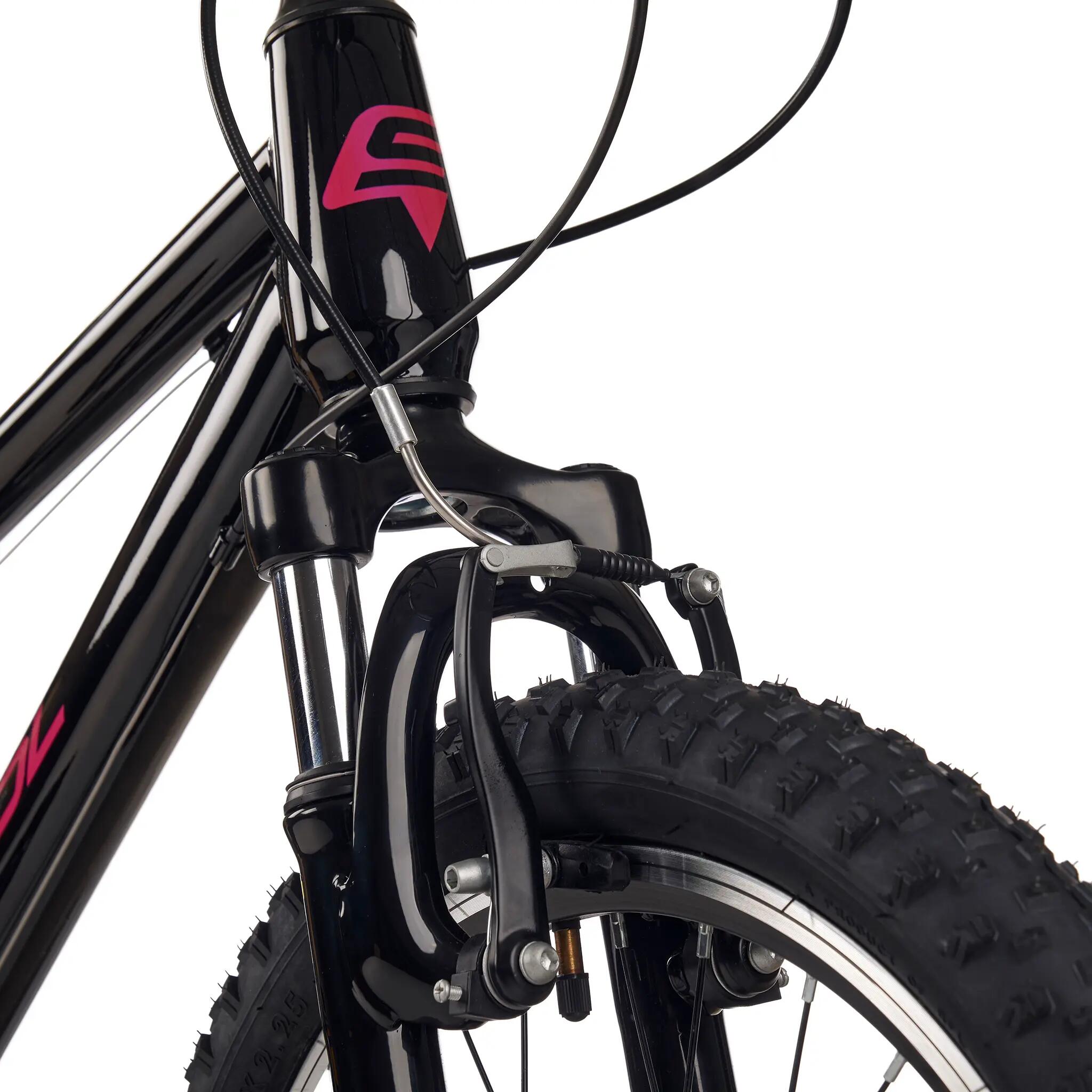 Xroc, 20 Zoll Kinderfahrrad, 6-Gang, Orange/Pink, 115–135 cm 4/8