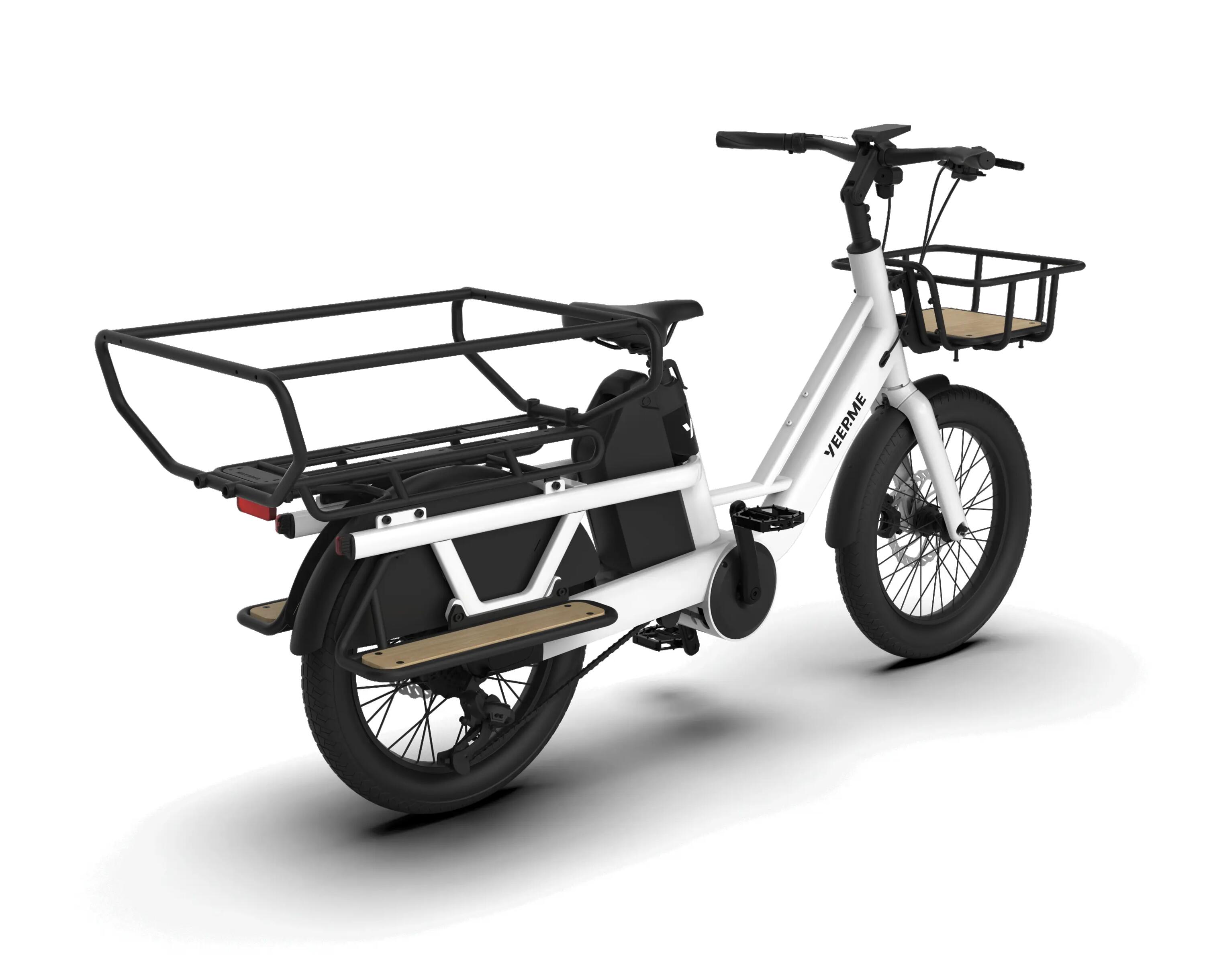 Vélo cargo Longtail électrique compact adulte 20" 75Nm 120km DAY CARGO MINI 3/10