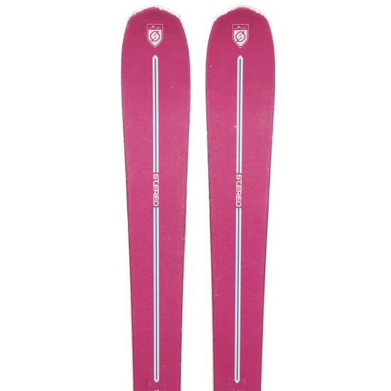 RECONDITIONNE - Ski Stereo Piste + Fixations